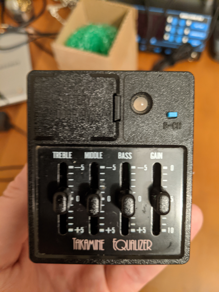 Takamine N4B Preamp Repair SaberTech
